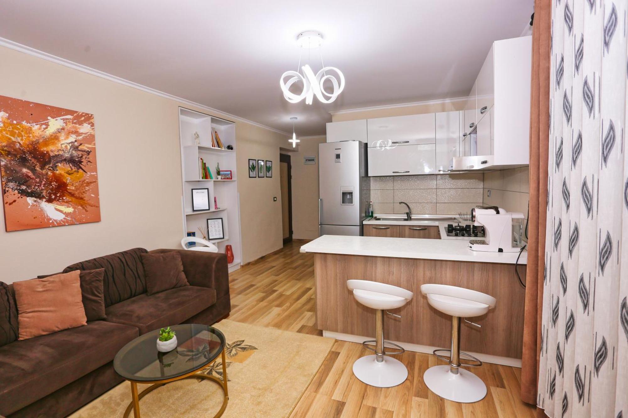 R&B City Center Apartment 地拉那 外观 照片