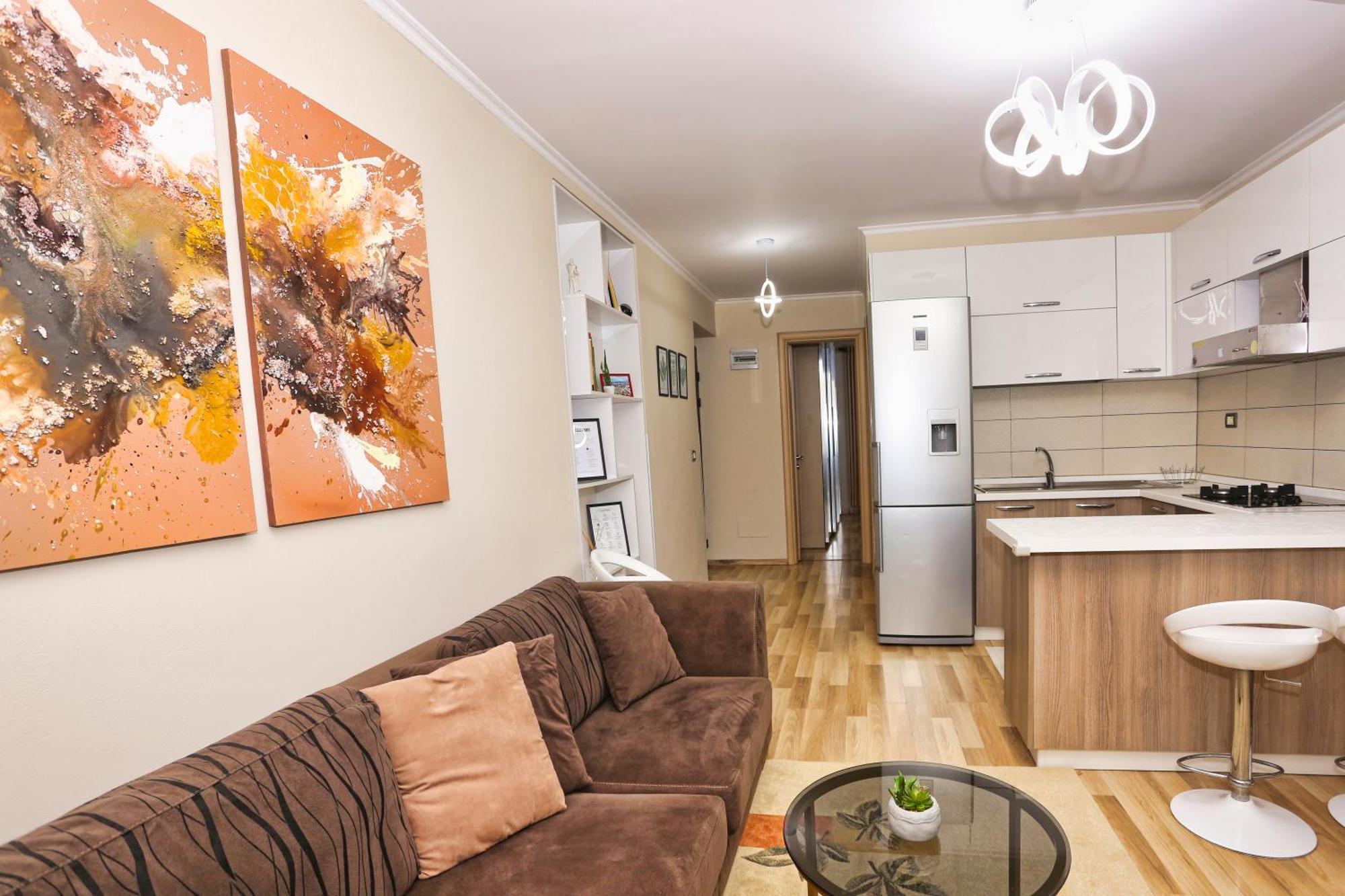 R&B City Center Apartment 地拉那 外观 照片