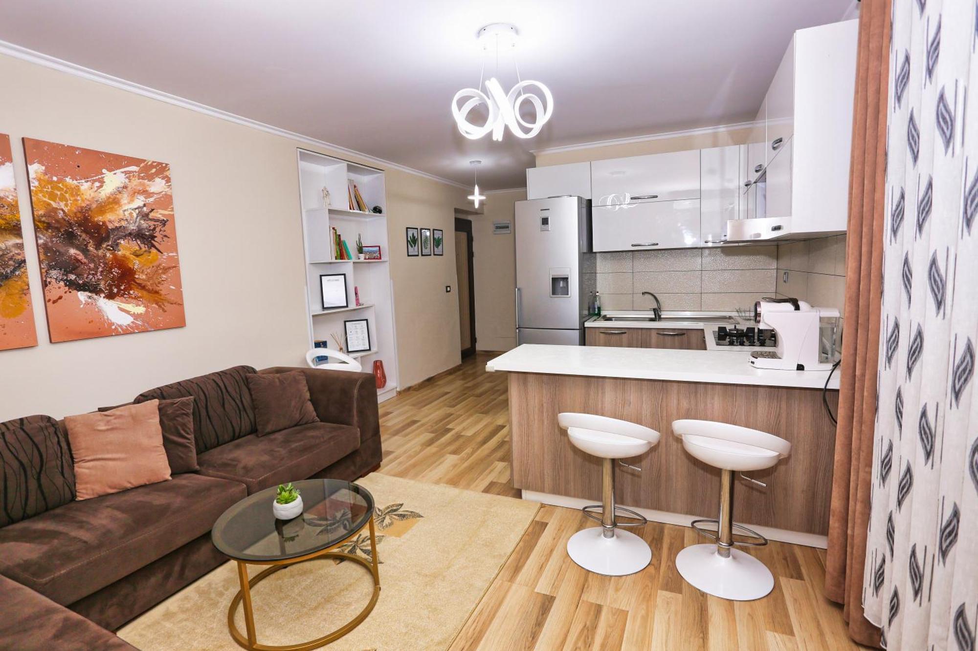 R&B City Center Apartment 地拉那 外观 照片